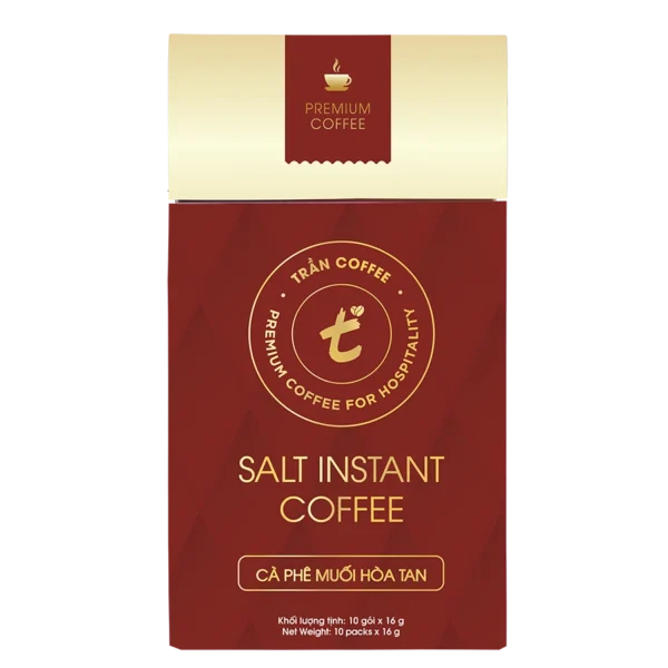 Cà phê muối hòa tan Trần Coffee