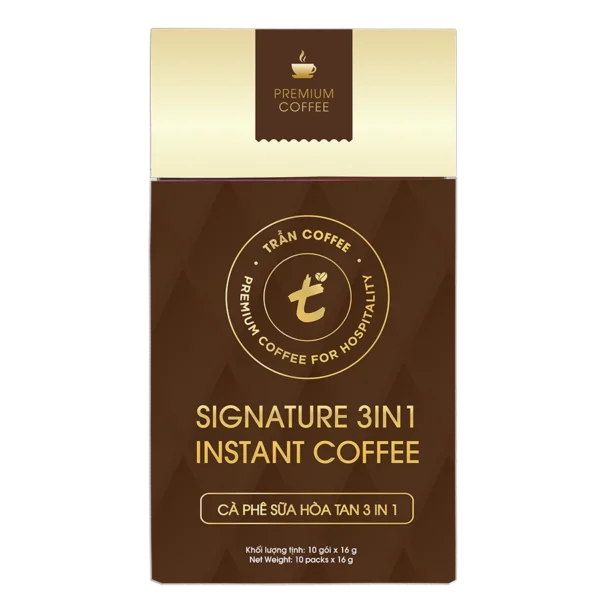 Cà phê sữa hòa tan Trần Coffee